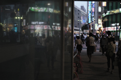 新宿の帰宅風景