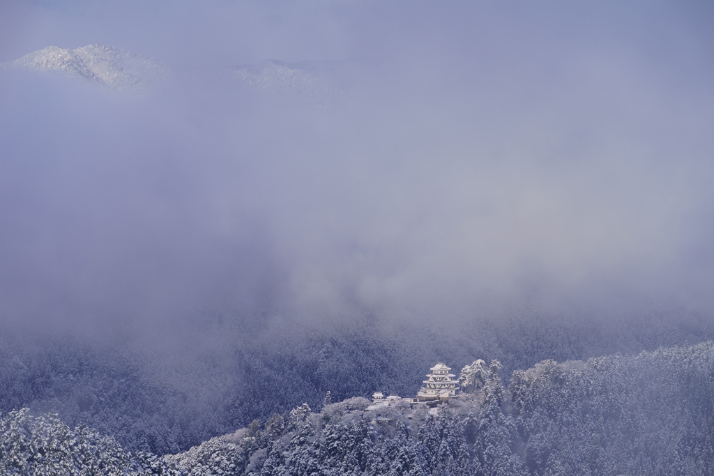 山城の雄大さ