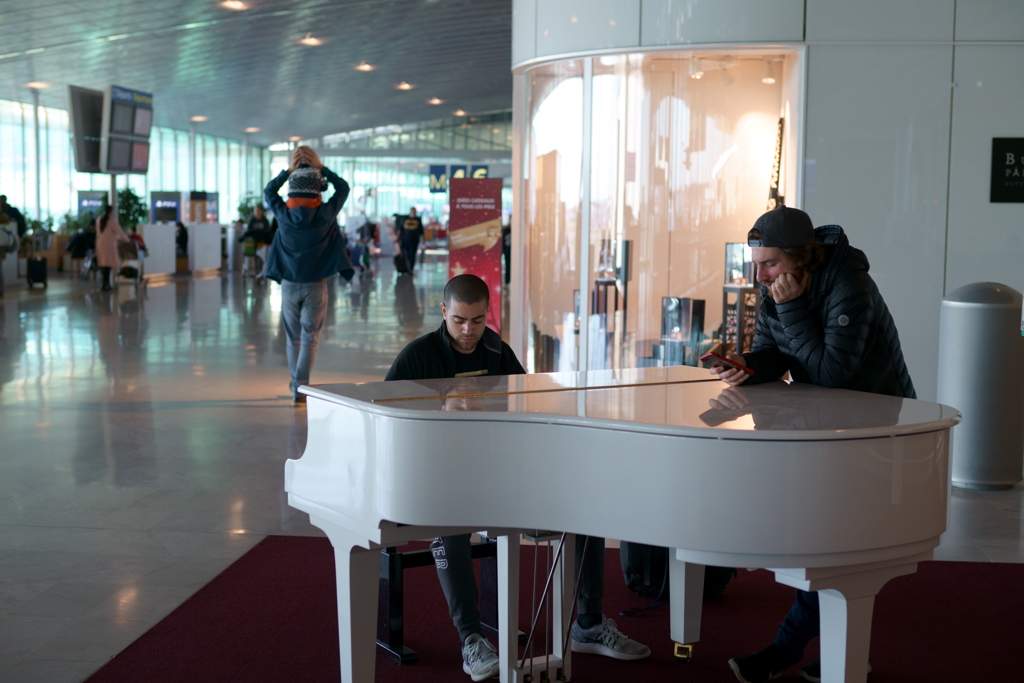 空港ピアノ