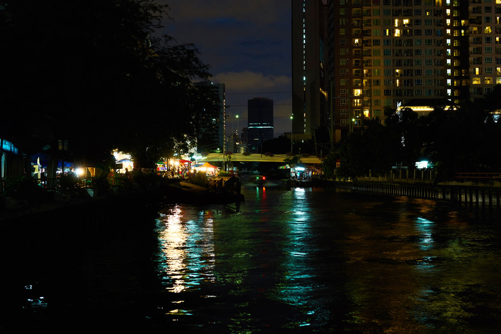 運河情景(夜景)