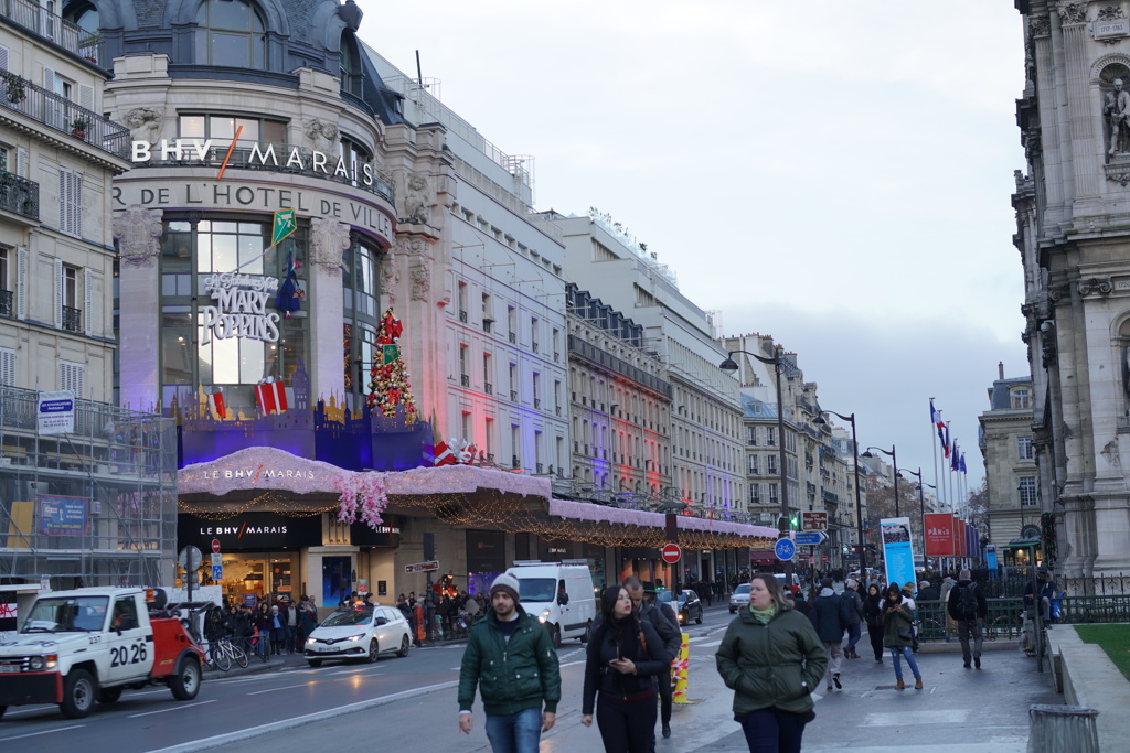 Paris in December