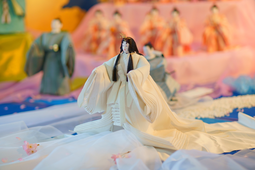 商家に伝わる雛人形