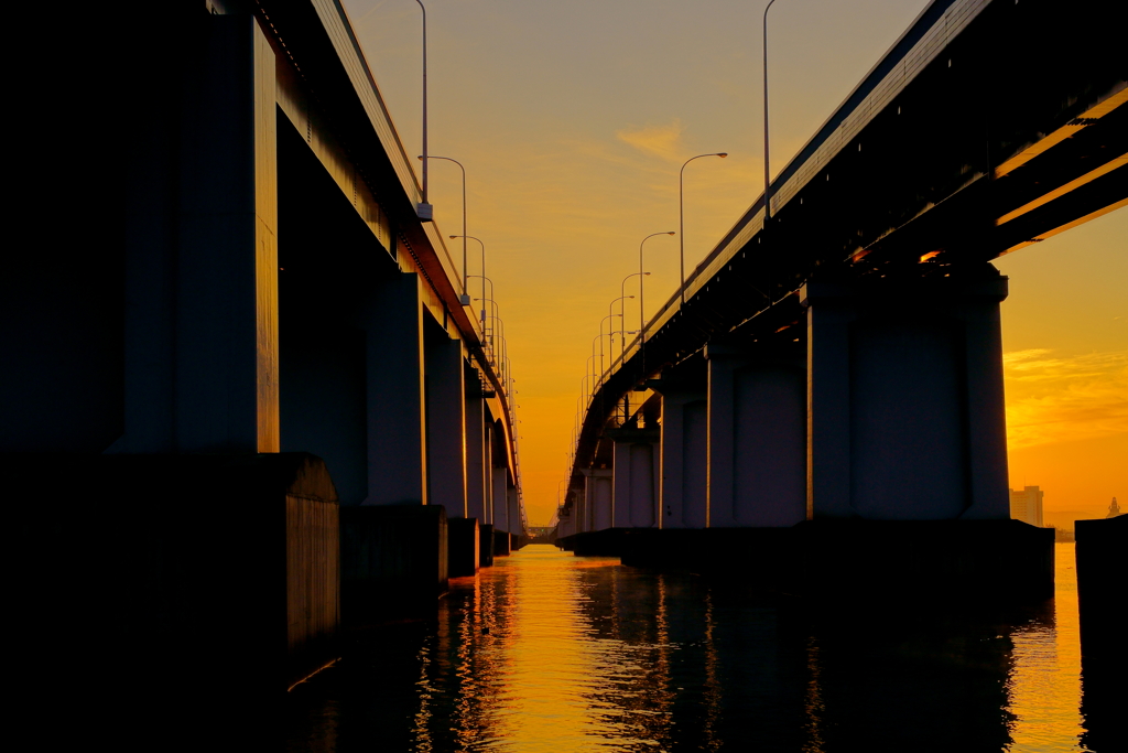 朝焼け橋