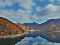 徳山湖の紅葉⑥