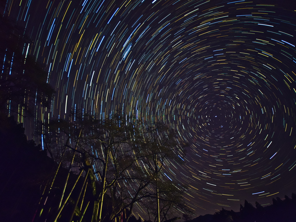 夜空のスパイラル