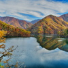 徳山湖の彩り