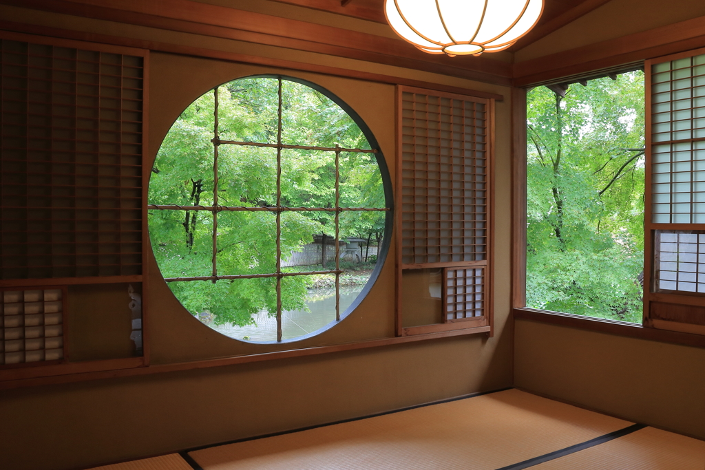 茶室から見える風景