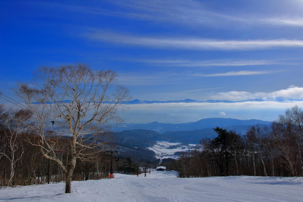 The refreshing sky