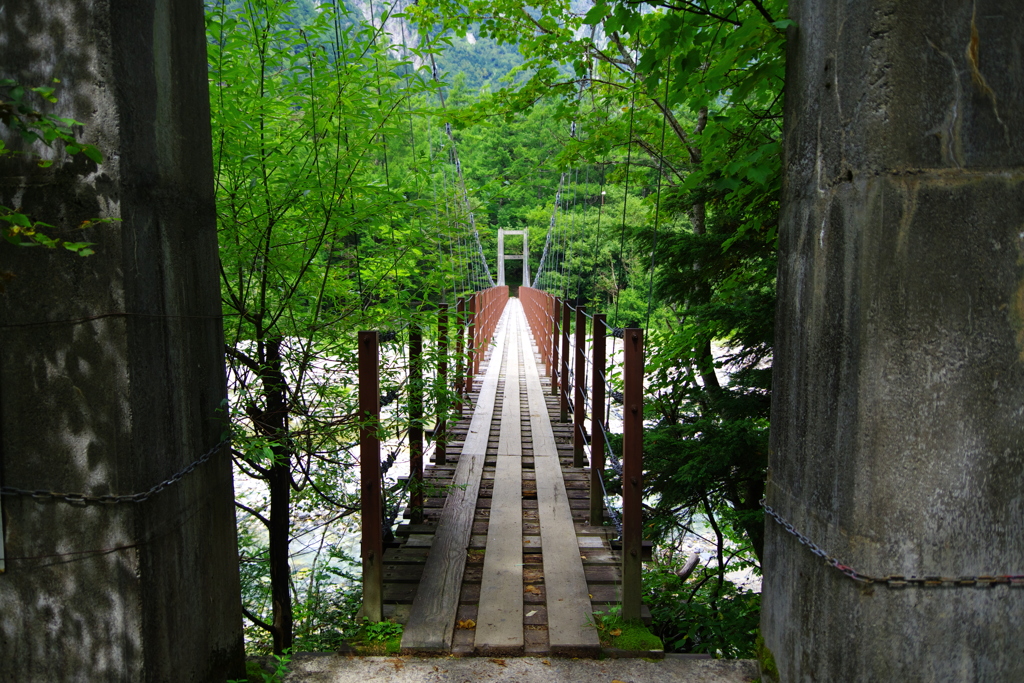 上高地 新村橋