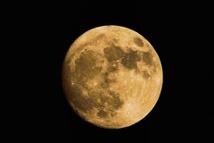 1日早いSupermoon