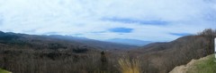 八ヶ岳連峰を見る