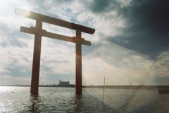 水上鳥居
