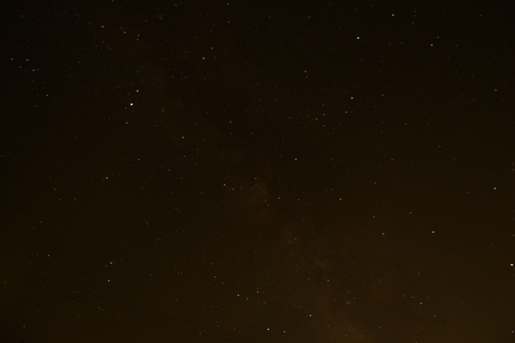 夏の夜空