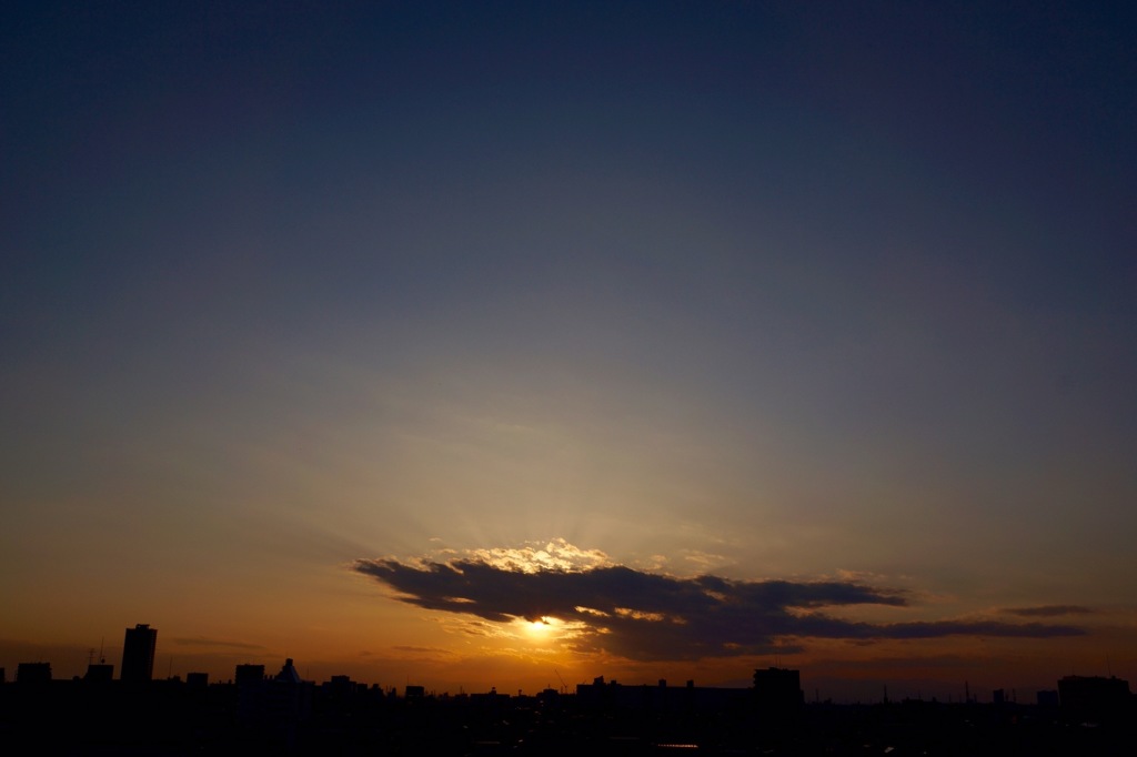夕焼けグラデーション