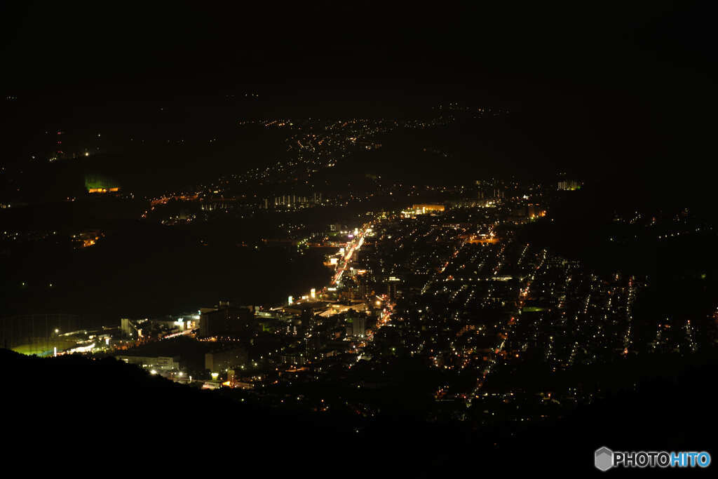 藻岩山からの夜景①