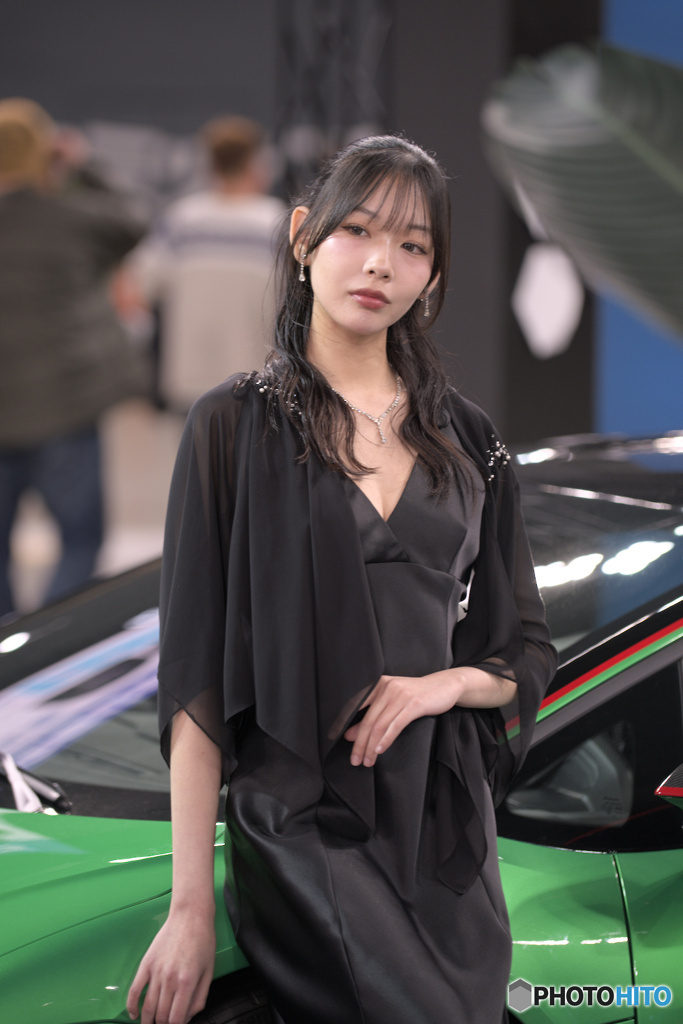 ジャパンモビリティーショー札幌2026①ランボルギーニのお姉さん