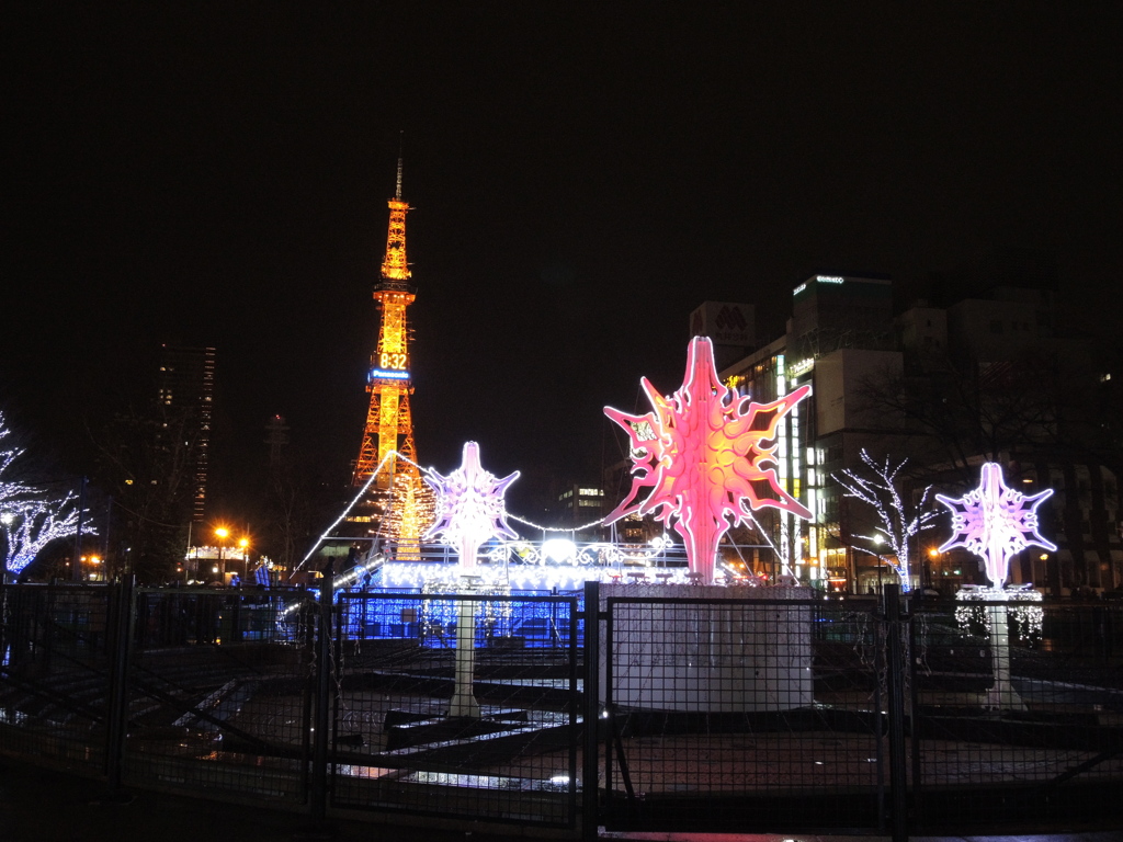 札幌ホワイトイルミネーション（ホワイトじゃないけど）