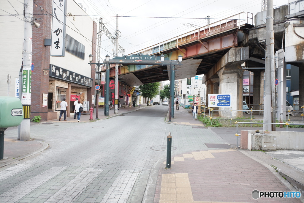 小樽 花園中央パーキング