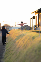 母の心配をよそに