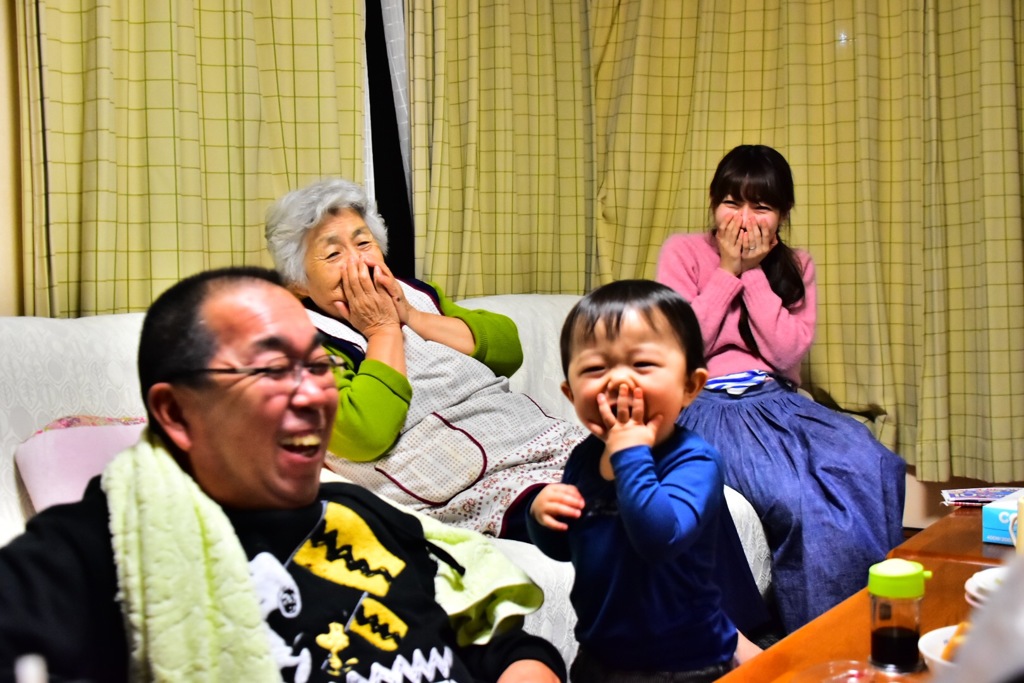 孫1人居るだけでこの笑顔