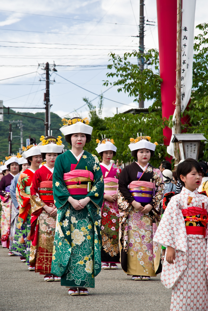 会津田島花嫁行列