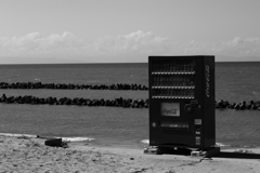 海と自販機