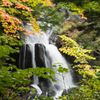 龍頭の滝と紅葉