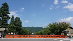 岡崎の参道