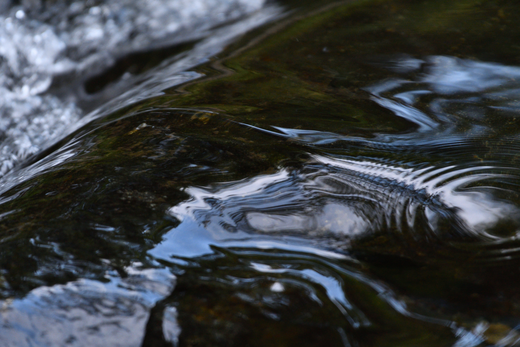 水流模様