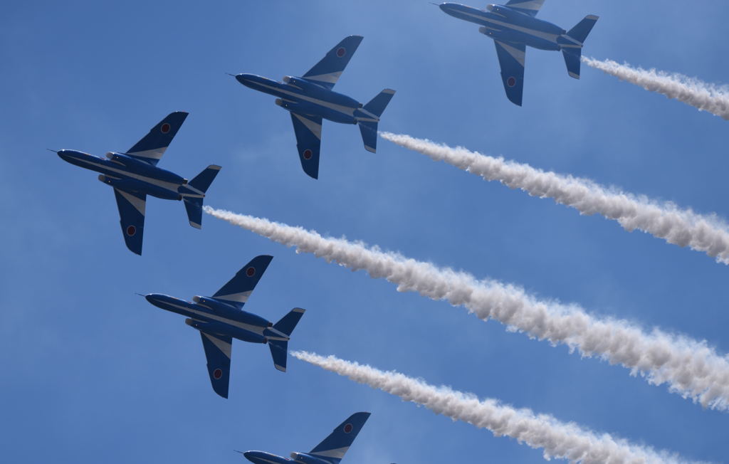 美保基地航空祭　ブルーインパルス