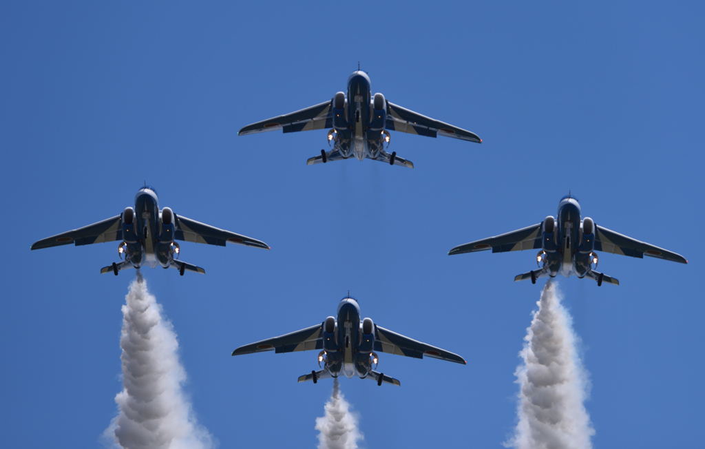 美保基地航空祭　ブルーインパルス