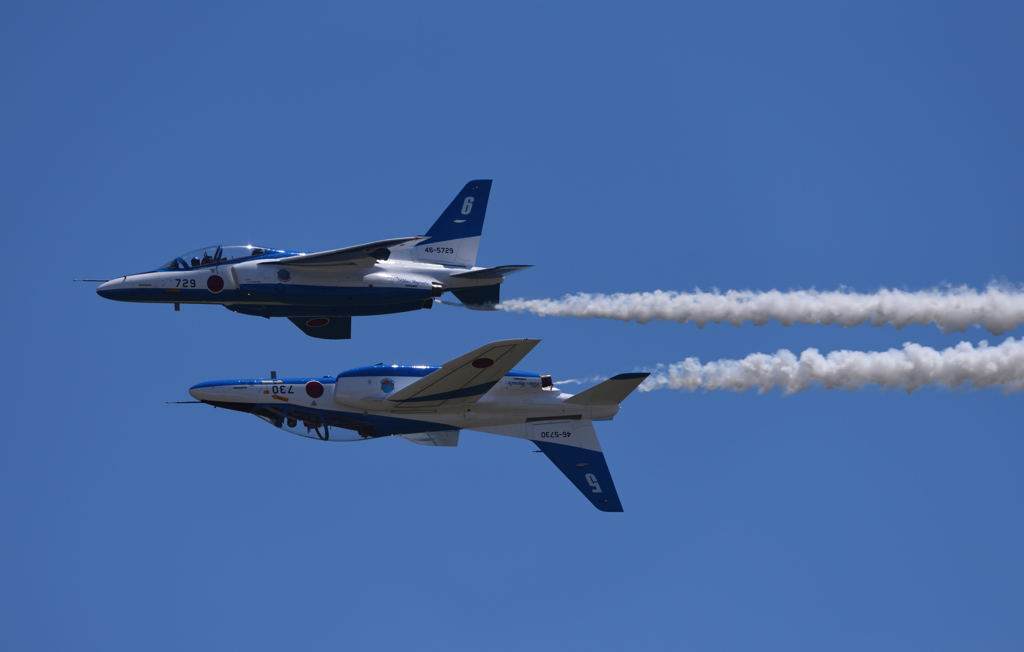 美保基地航空祭　ブルーインパルス