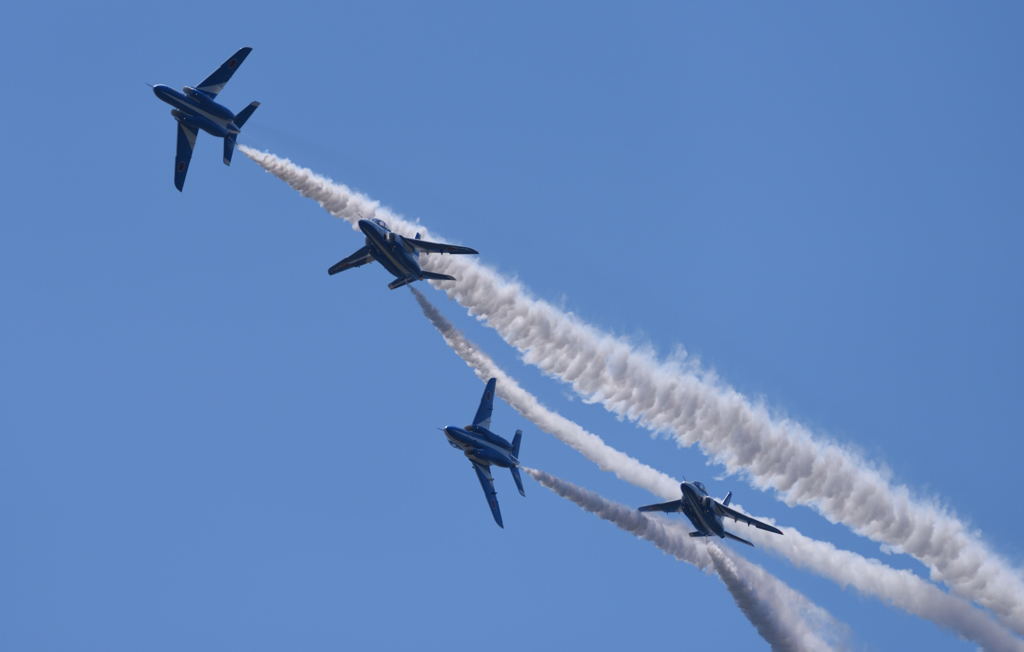 美保基地航空祭　ブルーインパルス