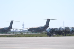 美保基地航空祭　C-1 taxiing