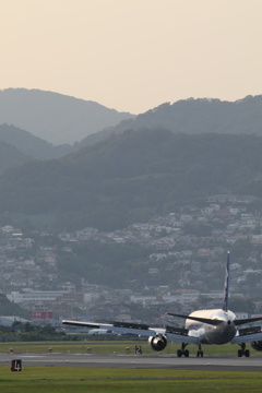 スカイパーク南駐車場より