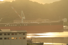 舞鶴港輝く