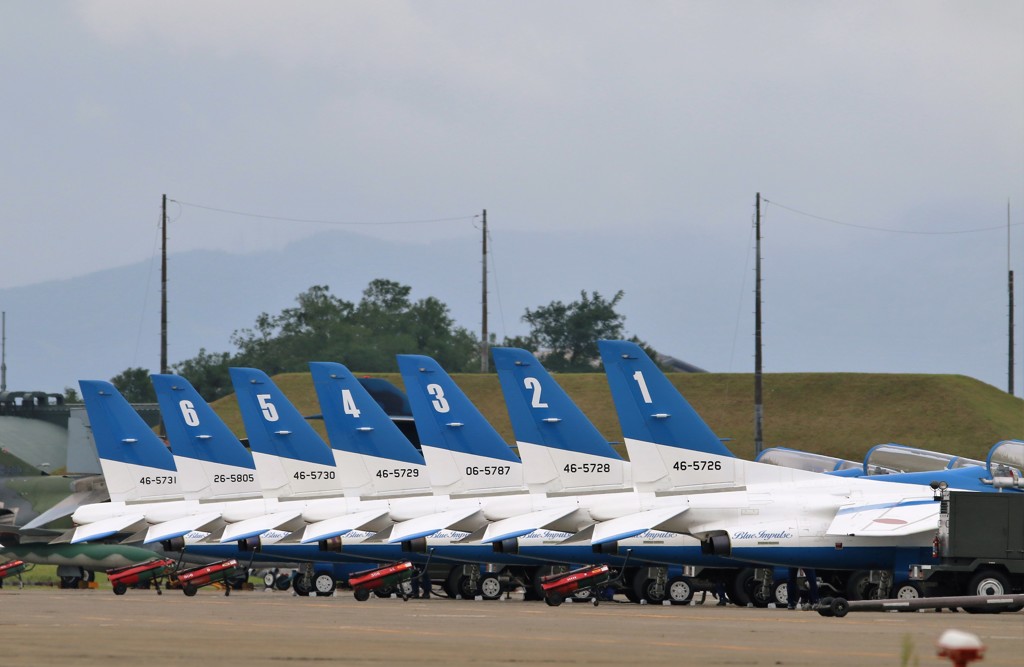 2016小松航空祭　ブルーインパルス１