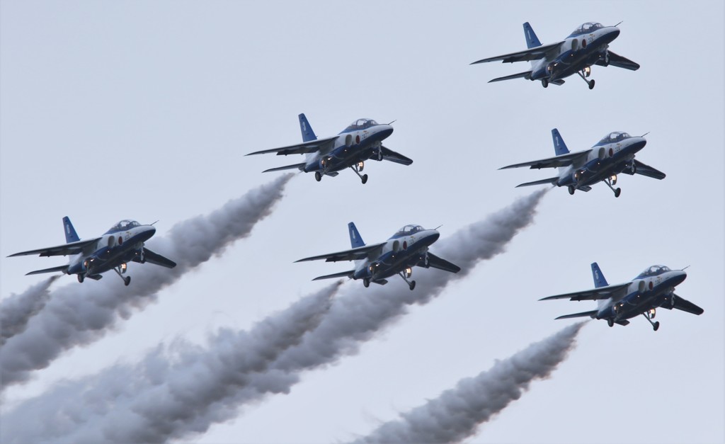 2016小松航空祭　ブルーインパルス４