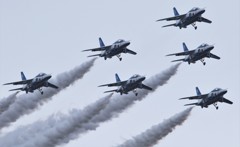 2016小松航空祭　ブルーインパルス４