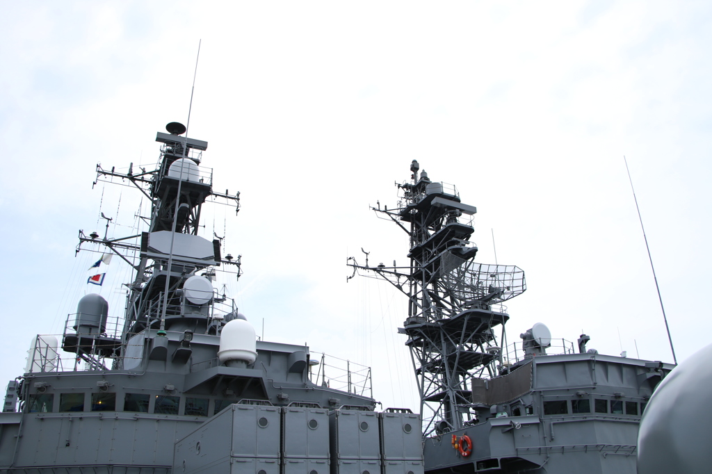 うみぎり とね艦橋2ショット