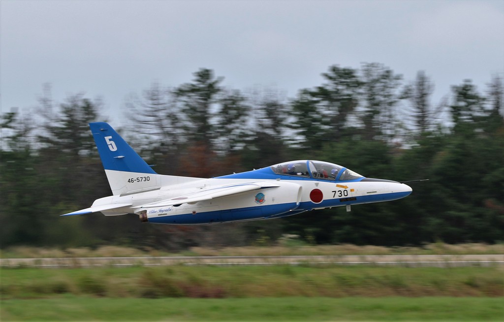 小松航空祭2016 ブルーインパルス偵察離陸直後１