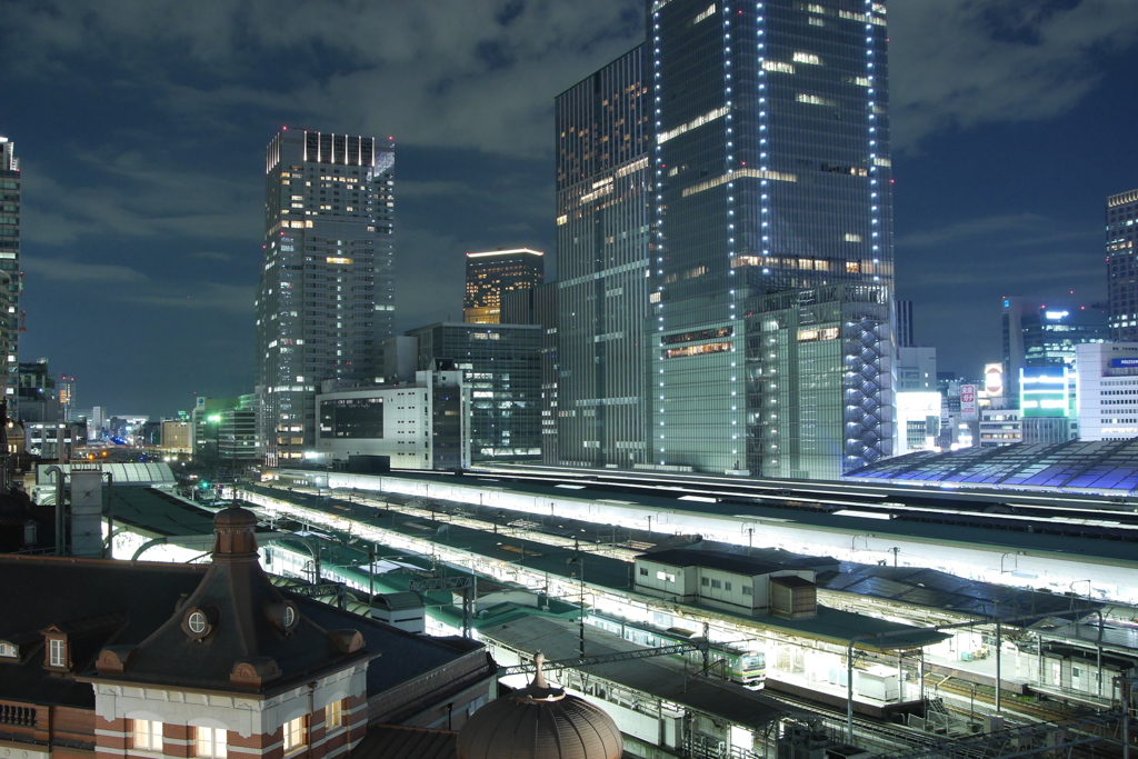 東京駅夜景6