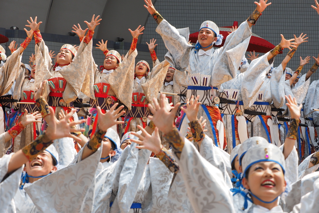 原宿表参道元氣祭スーパーよさこい2019⑭