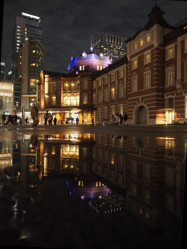雨上がりの東京駅4