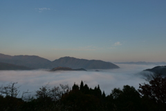 雲海の竹田城跡２