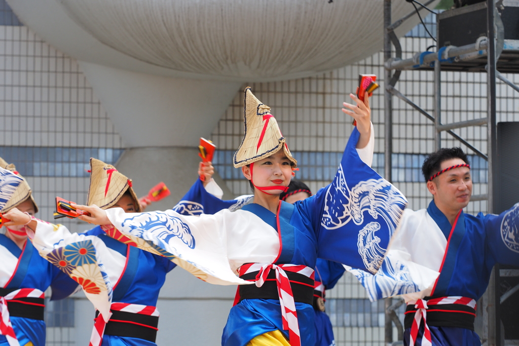 原宿表参道元氣祭スーパーよさこい2019⑫