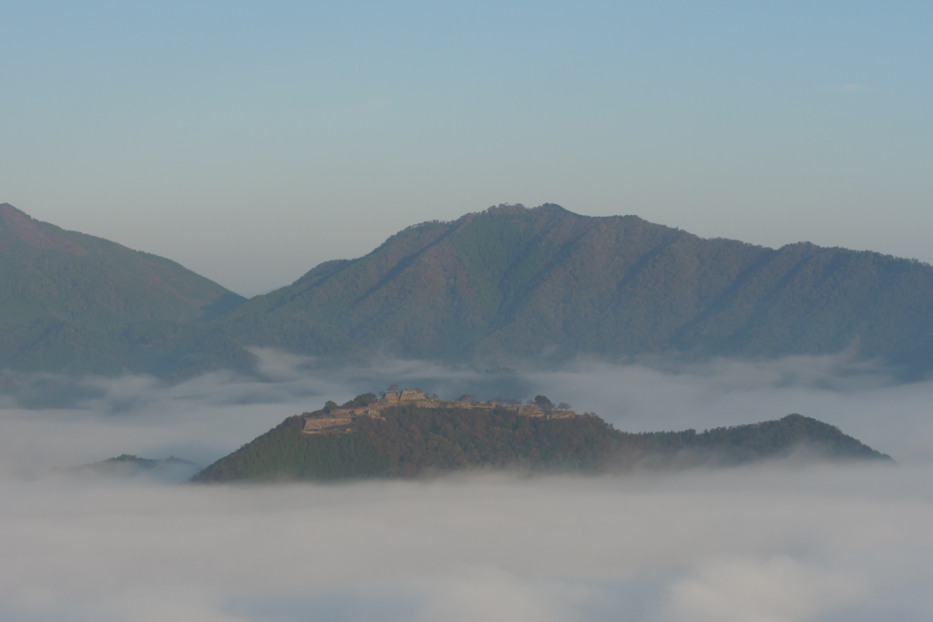 雲海の竹田城跡５