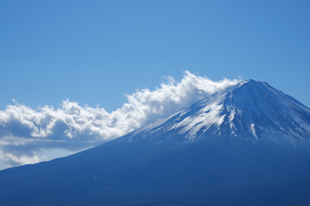 青と白と