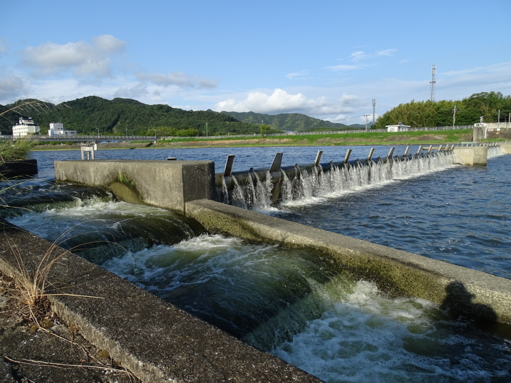 山口県小郡～堰