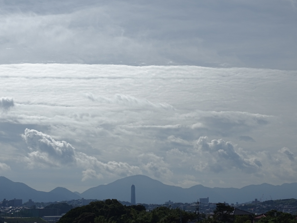 山口下関～雲層